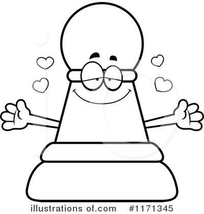 Royalty-Free (RF) Chess Piece Clipart Illustration by Cory Thoman - Stock Sample #1171345