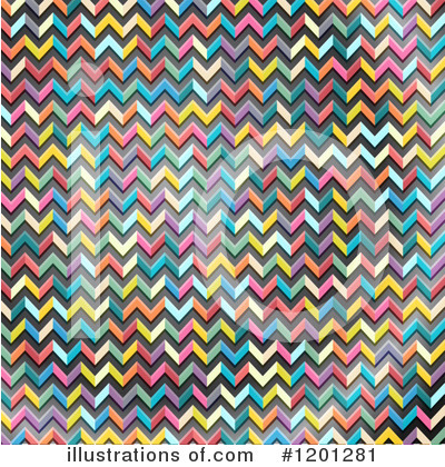 Royalty-Free (RF) Chevron Clipart Illustration by KJ Pargeter - Stock Sample #1201281