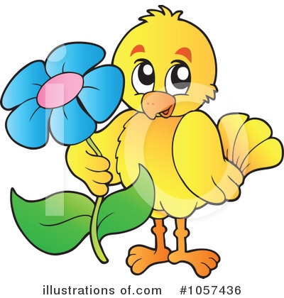 Royalty-Free (RF) Chick Clipart Illustration by visekart - Stock Sample #1057436