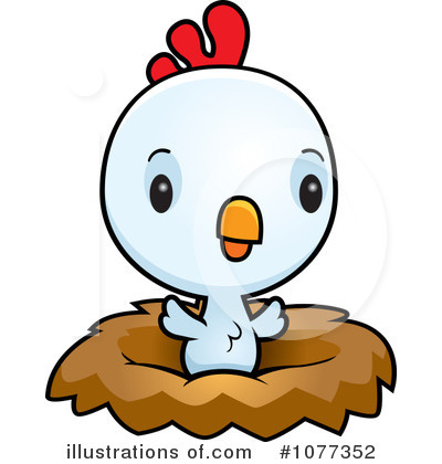 Royalty-Free (RF) Chick Clipart Illustration by Cory Thoman - Stock Sample #1077352