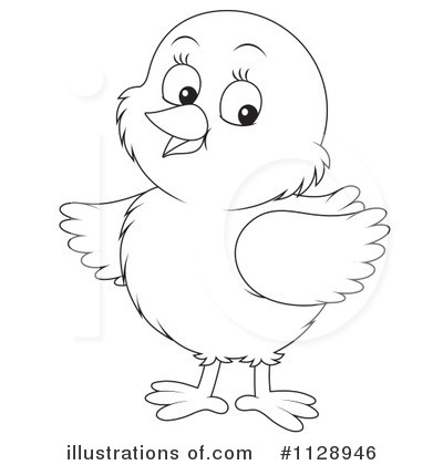 Royalty-Free (RF) Chick Clipart Illustration by Alex Bannykh - Stock Sample #1128946