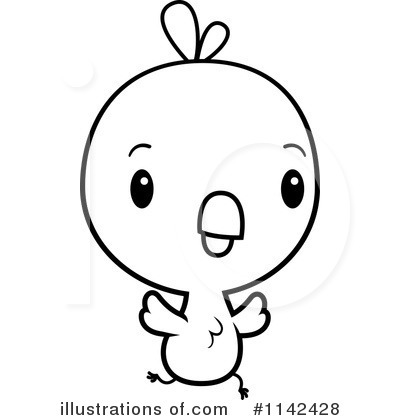 Royalty-Free (RF) Chick Clipart Illustration by Cory Thoman - Stock Sample #1142428
