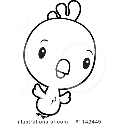 Royalty-Free (RF) Chick Clipart Illustration by Cory Thoman - Stock Sample #1142445