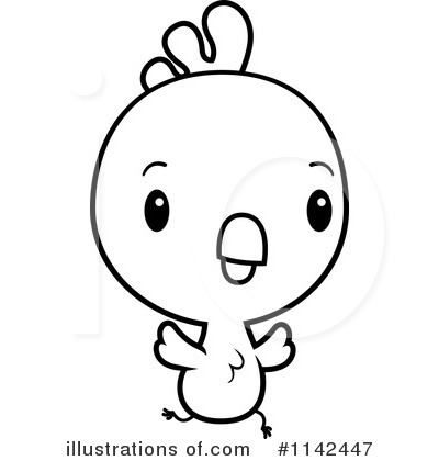 Royalty-Free (RF) Chick Clipart Illustration by Cory Thoman - Stock Sample #1142447