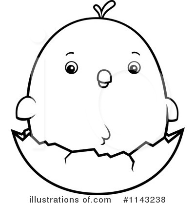 Royalty-Free (RF) Chick Clipart Illustration by Cory Thoman - Stock Sample #1143238