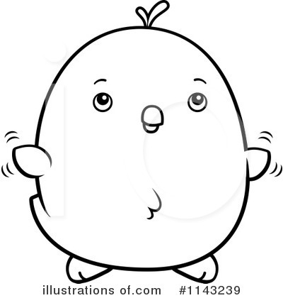 Royalty-Free (RF) Chick Clipart Illustration by Cory Thoman - Stock Sample #1143239