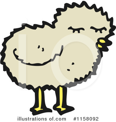 Royalty-Free (RF) Chick Clipart Illustration by lineartestpilot - Stock Sample #1158092