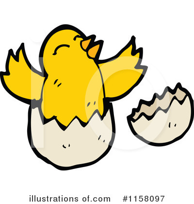 Royalty-Free (RF) Chick Clipart Illustration by lineartestpilot - Stock Sample #1158097