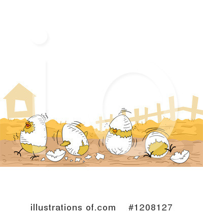Royalty-Free (RF) Chick Clipart Illustration by BNP Design Studio - Stock Sample #1208127