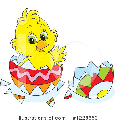 Royalty-Free (RF) Chick Clipart Illustration by Alex Bannykh - Stock Sample #1228653
