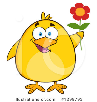 Royalty-Free (RF) Chick Clipart Illustration by Hit Toon - Stock Sample #1299793
