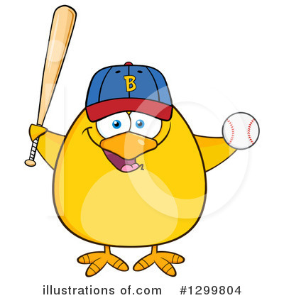 Royalty-Free (RF) Chick Clipart Illustration by Hit Toon - Stock Sample #1299804
