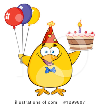 Royalty-Free (RF) Chick Clipart Illustration by Hit Toon - Stock Sample #1299807