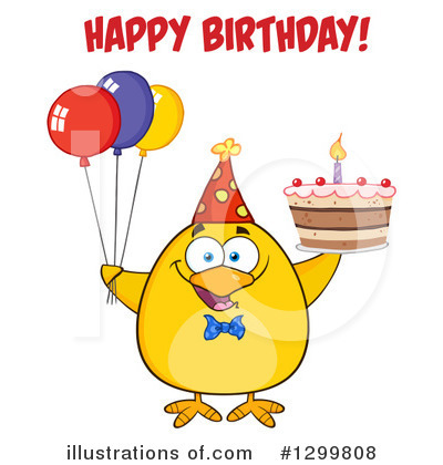 Royalty-Free (RF) Chick Clipart Illustration by Hit Toon - Stock Sample #1299808