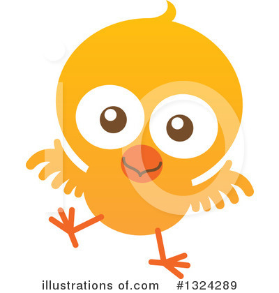 Royalty-Free (RF) Chick Clipart Illustration by Zooco - Stock Sample #1324289