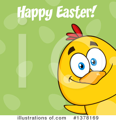 Easter Chick Clipart #1378169 by Hit Toon