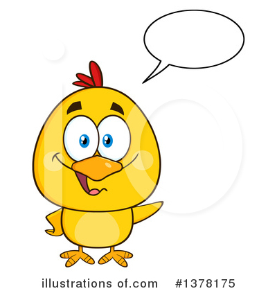Royalty-Free (RF) Chick Clipart Illustration by Hit Toon - Stock Sample #1378175