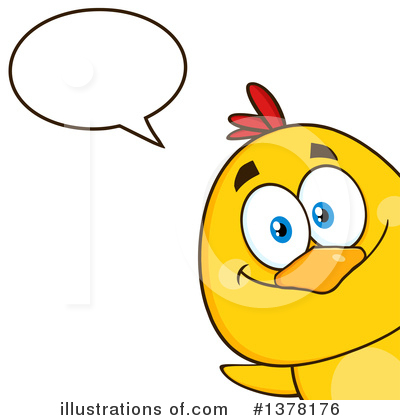 Royalty-Free (RF) Chick Clipart Illustration by Hit Toon - Stock Sample #1378176