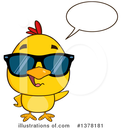 Royalty-Free (RF) Chick Clipart Illustration by Hit Toon - Stock Sample #1378181