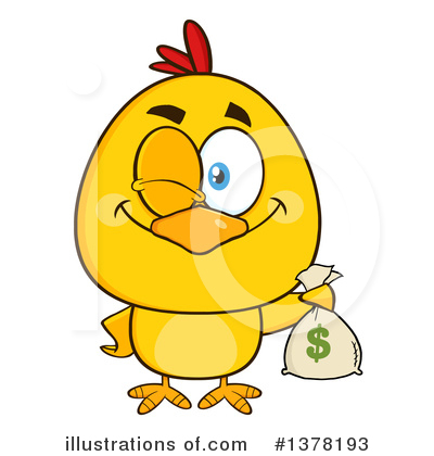 Royalty-Free (RF) Chick Clipart Illustration by Hit Toon - Stock Sample #1378193