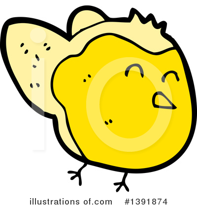 Royalty-Free (RF) Chick Clipart Illustration by lineartestpilot - Stock Sample #1391874