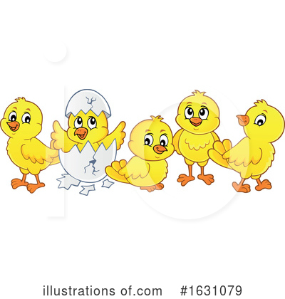 Royalty-Free (RF) Chick Clipart Illustration by visekart - Stock Sample #1631079