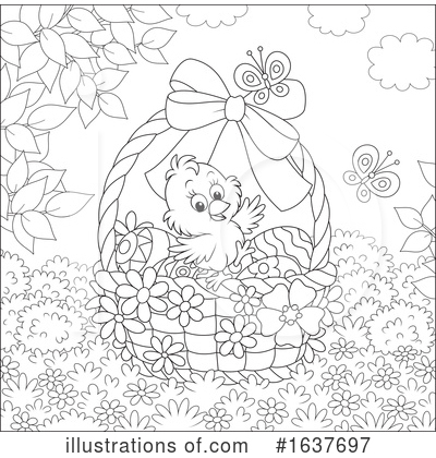 Royalty-Free (RF) Chick Clipart Illustration by Alex Bannykh - Stock Sample #1637697
