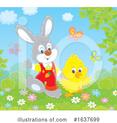 Royalty-Free (RF) Chick Clipart Illustration by Alex Bannykh - Stock Sample #1637699