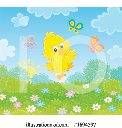 Royalty-Free (RF) Chick Clipart Illustration by Alex Bannykh - Stock Sample #1694597