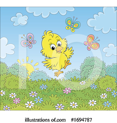 Royalty-Free (RF) Chick Clipart Illustration by Alex Bannykh - Stock Sample #1694787