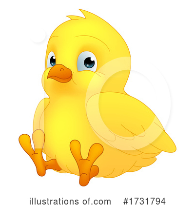 Chick Clipart #1731794 by AtStockIllustration