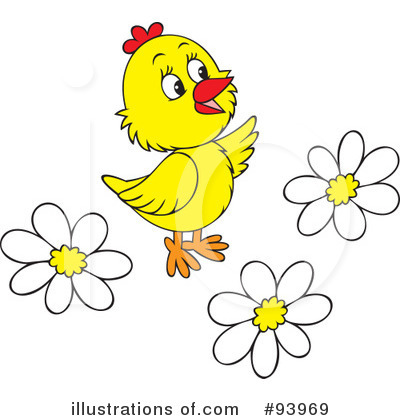 Royalty-Free (RF) Chick Clipart Illustration by Alex Bannykh - Stock Sample #93969