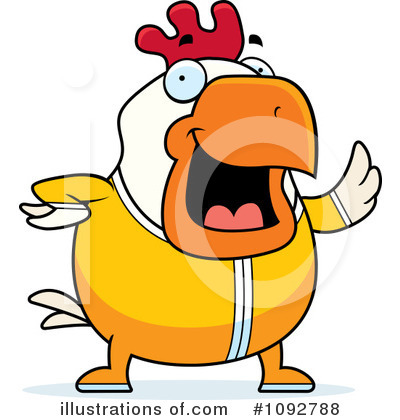 Royalty-Free (RF) Chicken Clipart Illustration by Cory Thoman - Stock Sample #1092788