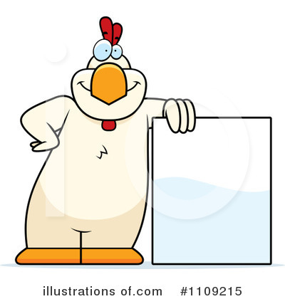 Royalty-Free (RF) Chicken Clipart Illustration by Cory Thoman - Stock Sample #1109215