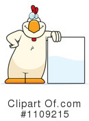 Chicken Clipart #1109215 by Cory Thoman