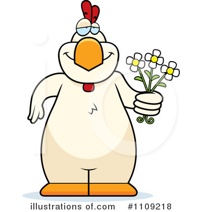 Royalty-Free (RF) Chicken Clipart Illustration by Cory Thoman - Stock Sample #1109218