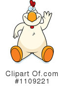 Chicken Clipart #1109221 by Cory Thoman