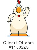 Chicken Clipart #1109223 by Cory Thoman