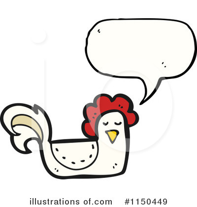 Royalty-Free (RF) Chicken Clipart Illustration by lineartestpilot - Stock Sample #1150449