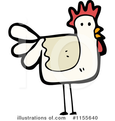 Royalty-Free (RF) Chicken Clipart Illustration by lineartestpilot - Stock Sample #1155640