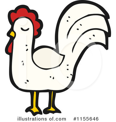 Royalty-Free (RF) Chicken Clipart Illustration by lineartestpilot - Stock Sample #1155646