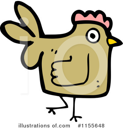 Royalty-Free (RF) Chicken Clipart Illustration by lineartestpilot - Stock Sample #1155648