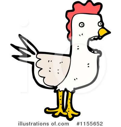 Royalty-Free (RF) Chicken Clipart Illustration by lineartestpilot - Stock Sample #1155652