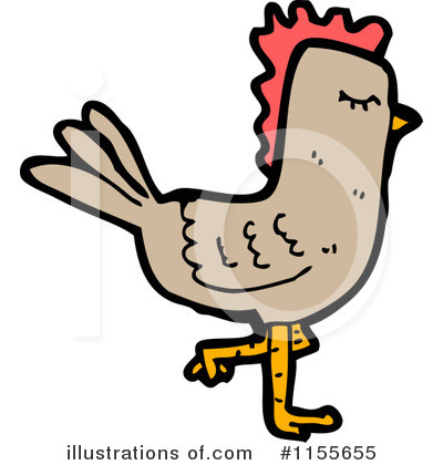 Royalty-Free (RF) Chicken Clipart Illustration by lineartestpilot - Stock Sample #1155655