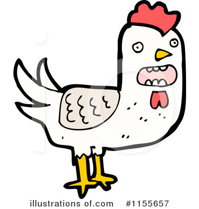 Royalty-Free (RF) Chicken Clipart Illustration by lineartestpilot - Stock Sample #1155657