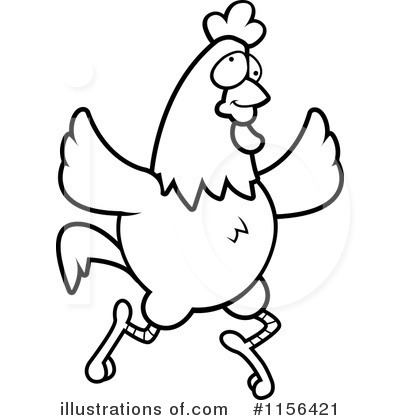 Royalty-Free (RF) Chicken Clipart Illustration by Cory Thoman - Stock Sample #1156421