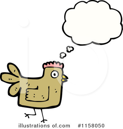 Royalty-Free (RF) Chicken Clipart Illustration by lineartestpilot - Stock Sample #1158050