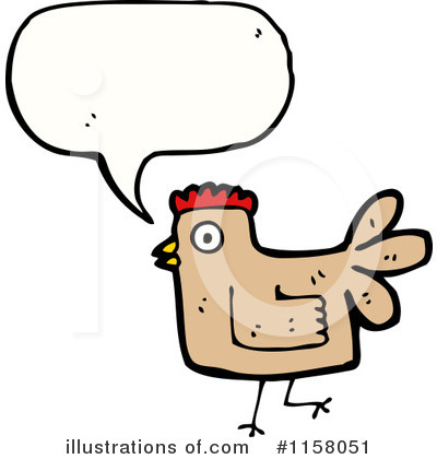 Royalty-Free (RF) Chicken Clipart Illustration by lineartestpilot - Stock Sample #1158051