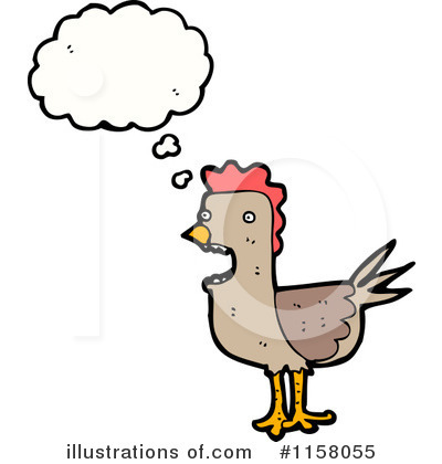 Royalty-Free (RF) Chicken Clipart Illustration by lineartestpilot - Stock Sample #1158055