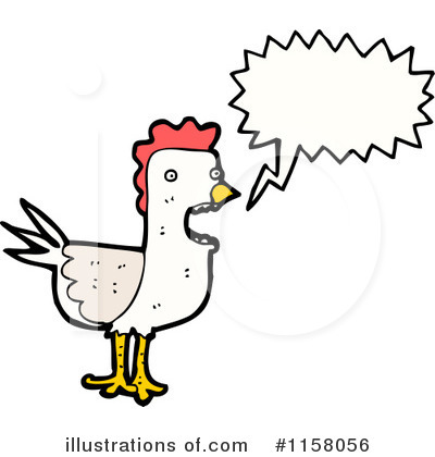 Royalty-Free (RF) Chicken Clipart Illustration by lineartestpilot - Stock Sample #1158056